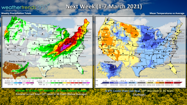 Review of the 2020-2021 Polar Vortex | weathertrends360