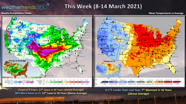 2021 Weather Trends Across the World | weathertrends360